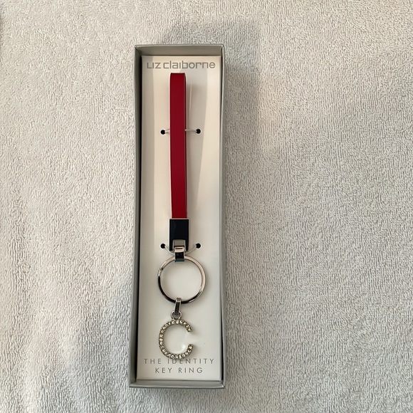 Liz Claiborne Key Chain Initial C New In Box - Picture 3 of 3